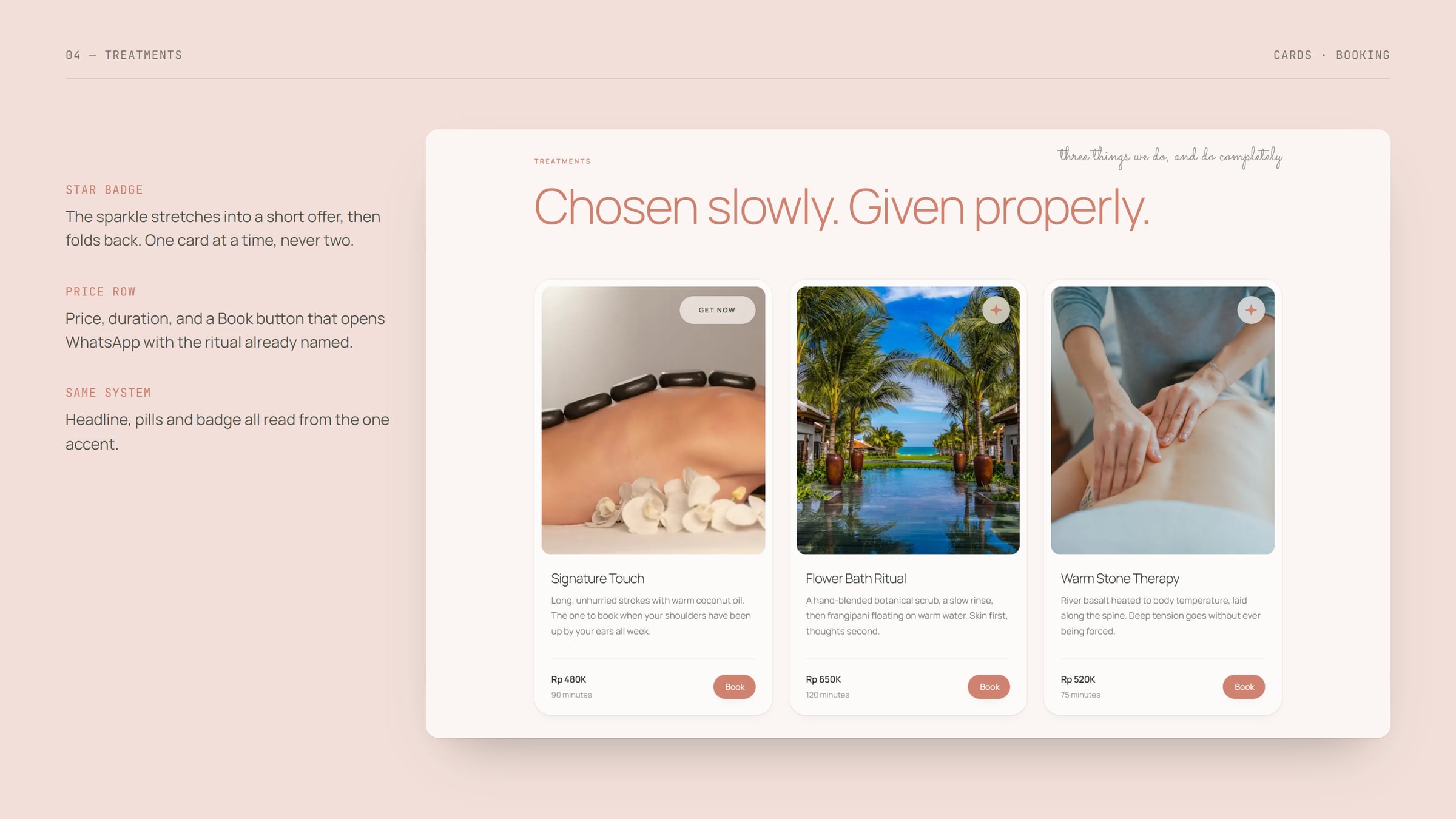 Bali Spa & Wellness project screenshot 3
